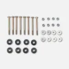 Set of 4 lower poles for trampoline safety net, 305-490cm