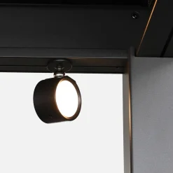 Set of 2 rechargeable lamps for a louvered pergola