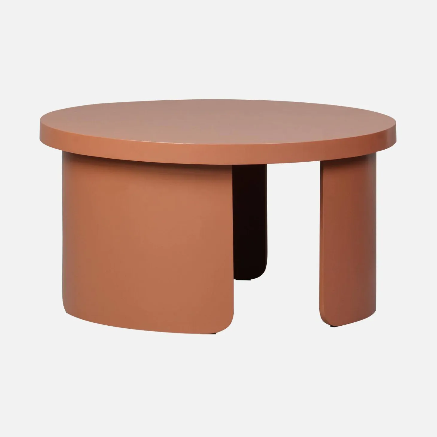 Set of 2 round nesting coffee tables