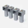 Set of 4 trampoline connectors, 38x38mm