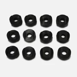 Set of 12 trampoline enclosure pole spacers