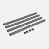 Set of 4 upper poles for 305-490cm trampoline safety net