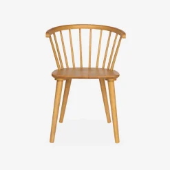Set of 4 wooden and plywood chairs