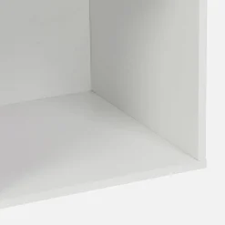 Shelf, bookshelf, wood decor storage module 4 compartments