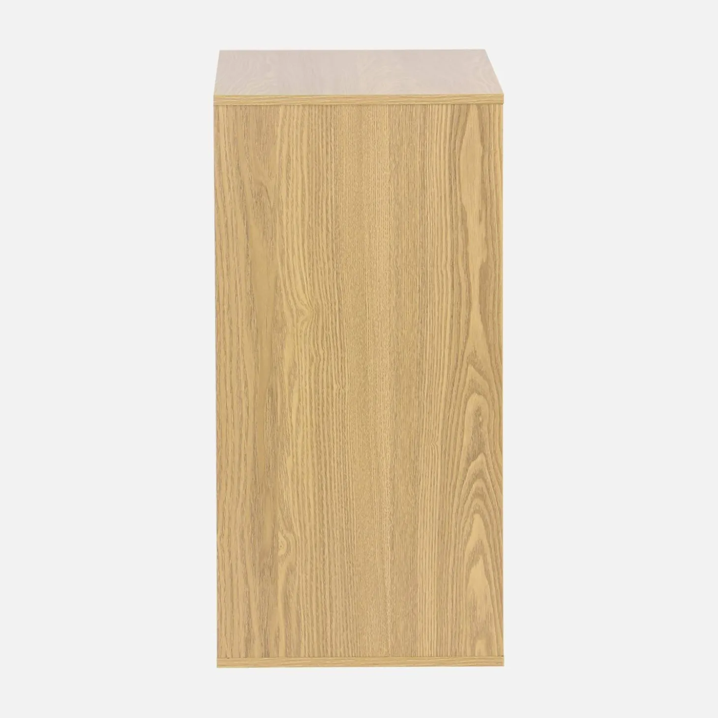 Shelf, bookshelf, wood decor storage module 4 compartments