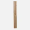 Shelf furniture for toilet, wood decor and caning
