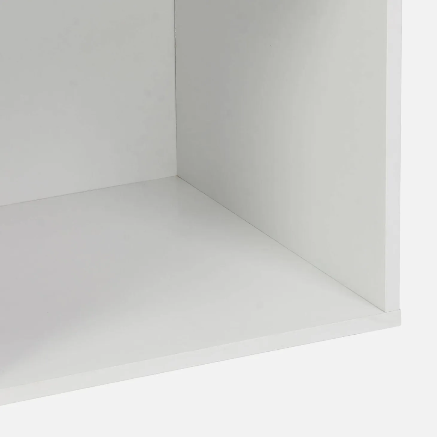 Shelf, library, wood decor storage module 2 shelves