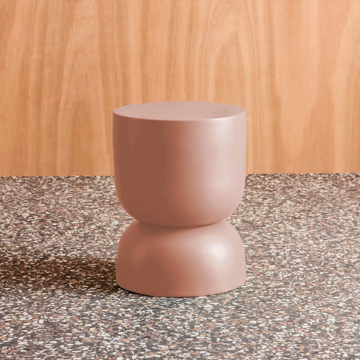 Side table, end table, metal bedside table Ø32 x H42cm