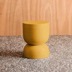 Side table, end table, metal bedside table Ø32 x H42cm