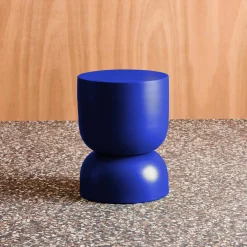 Side table, end table, metal bedside table Ø32 x H42cm