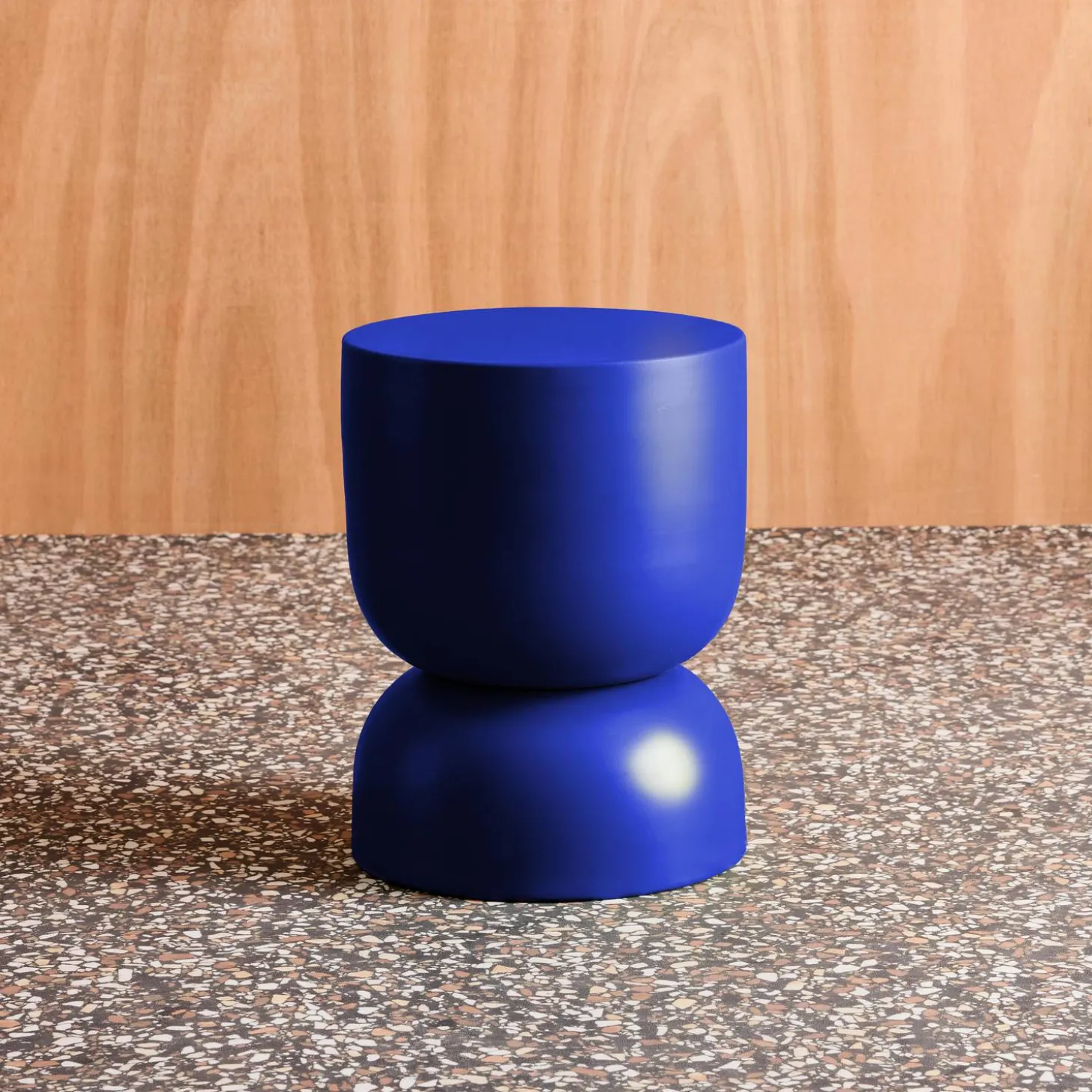 Side table, end table, metal bedside table Ø32 x H42cm