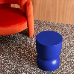 Side table, end table, metal bedside table Ø32 x H42cm