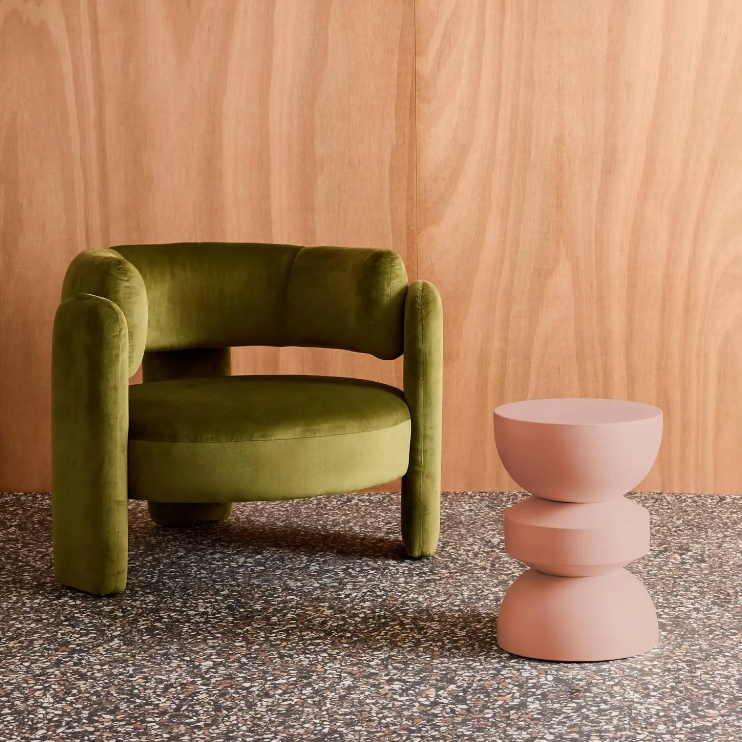 Side table, end table, nightstand metal