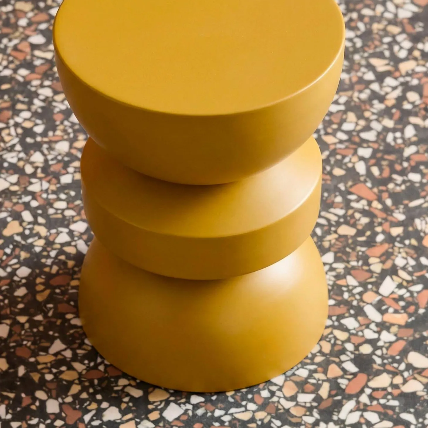 Side table, end table, nightstand metal
