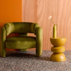 Side table, end table, nightstand metal