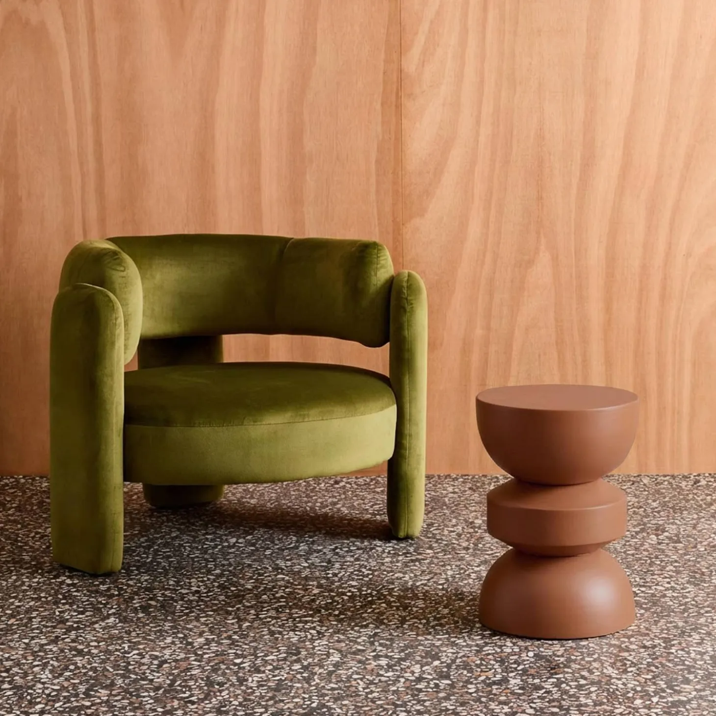 Side table, end table, nightstand metal