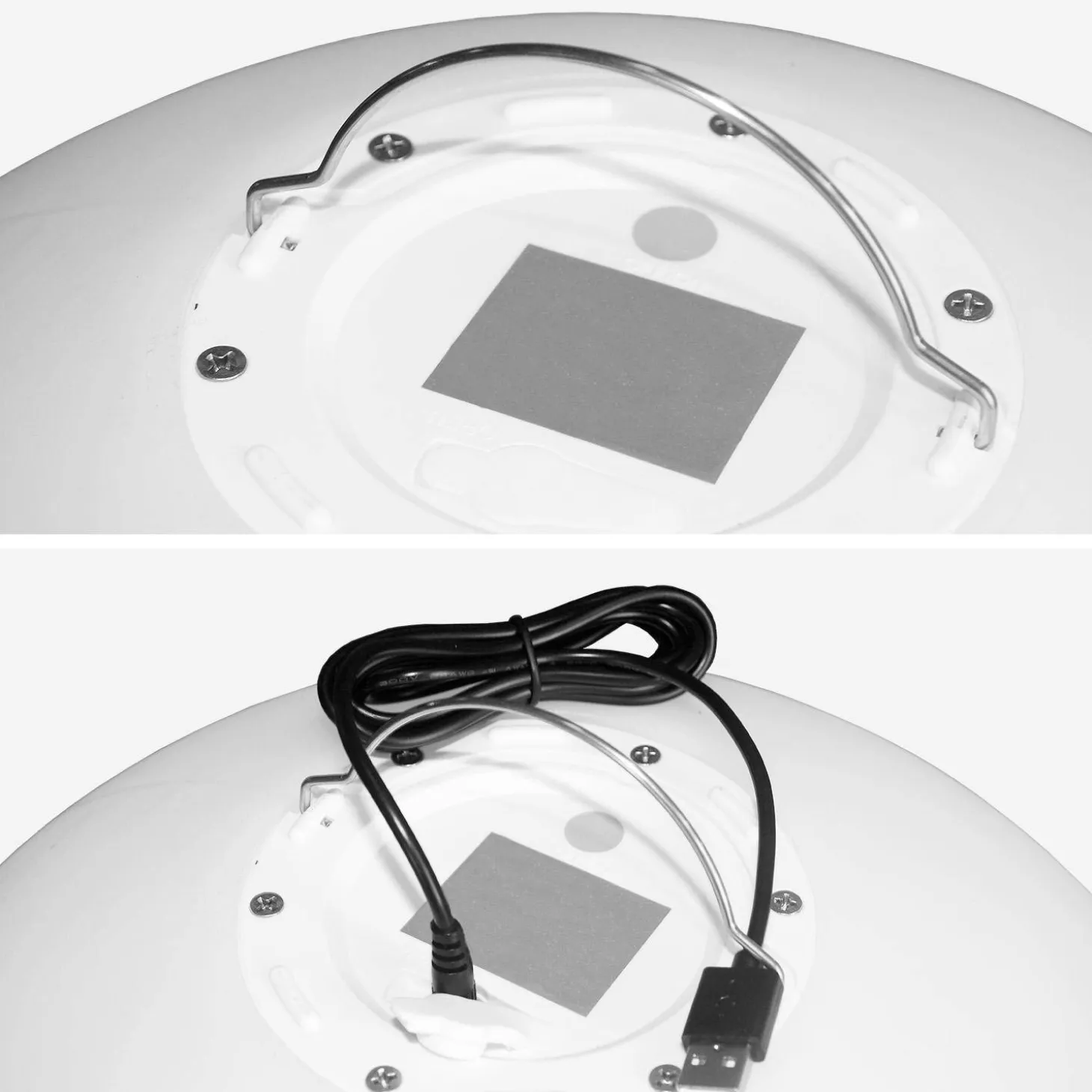 Spherical LED lamp with remote control