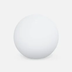 Spherical LED lamp with remote control