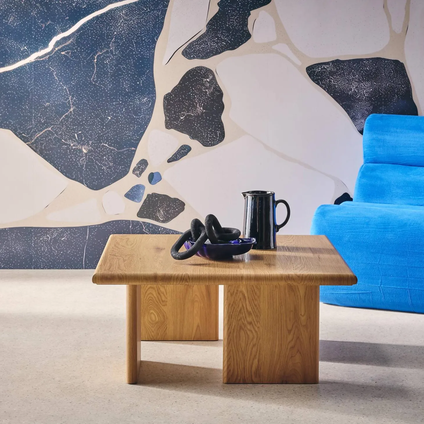 Square coffee table