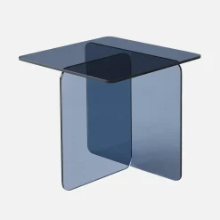 Square coffee table tempered glass
