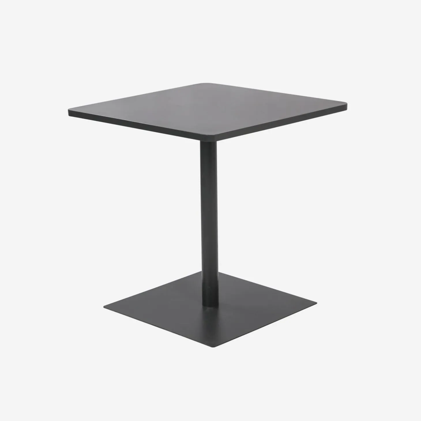 Square 2-seater Steel Bistro Garden Table 2-seater