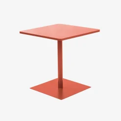 Square 2-seater Steel Bistro Garden Table 2-seater