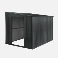 Steel garden shed 5.5m² with anchoring kit