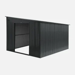 Steel garden shed 8.96m² with anchoring kit
