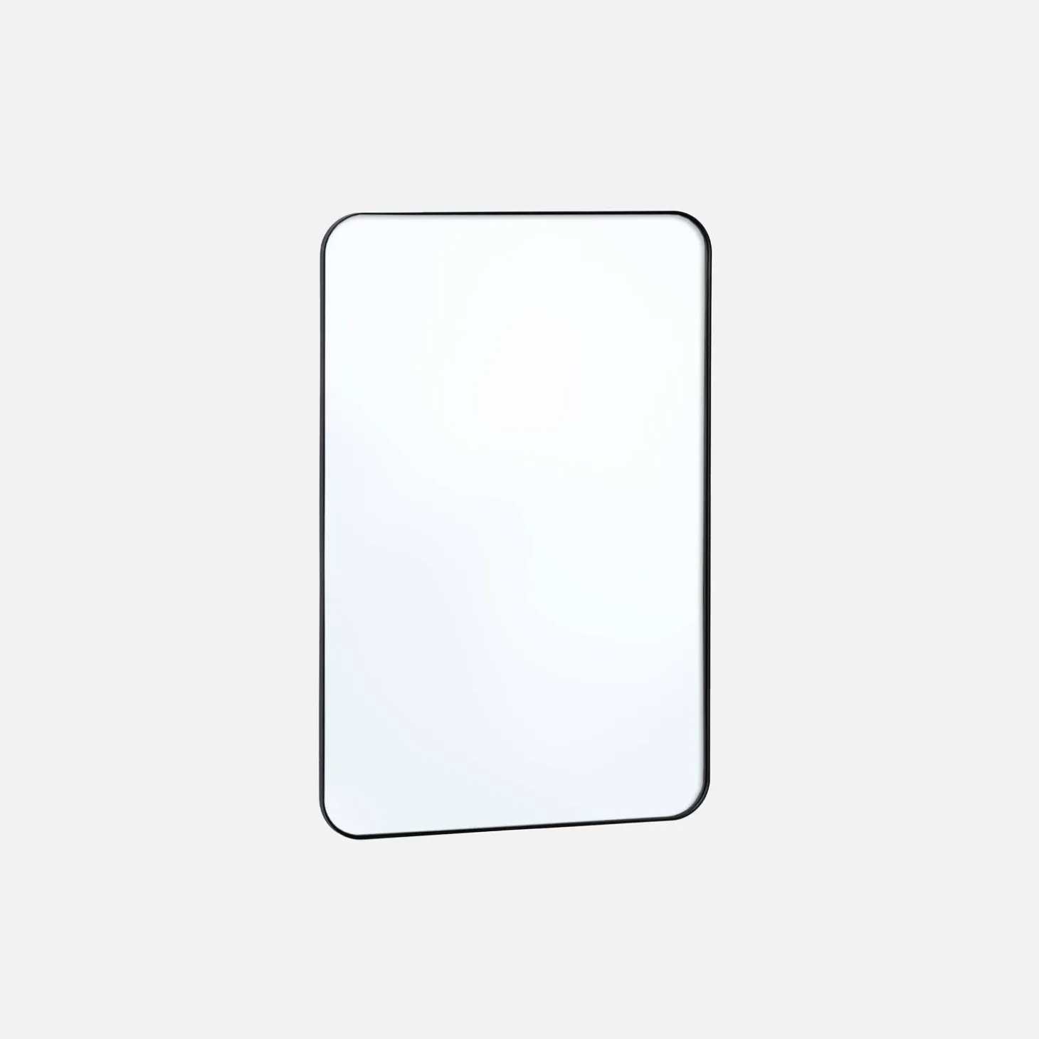 Steel rectangular mirror