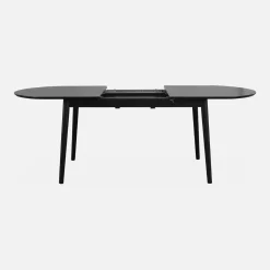 6 to 8-seater extendable oval dining table