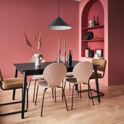 6 to 8-seater extendable rectangular dining table