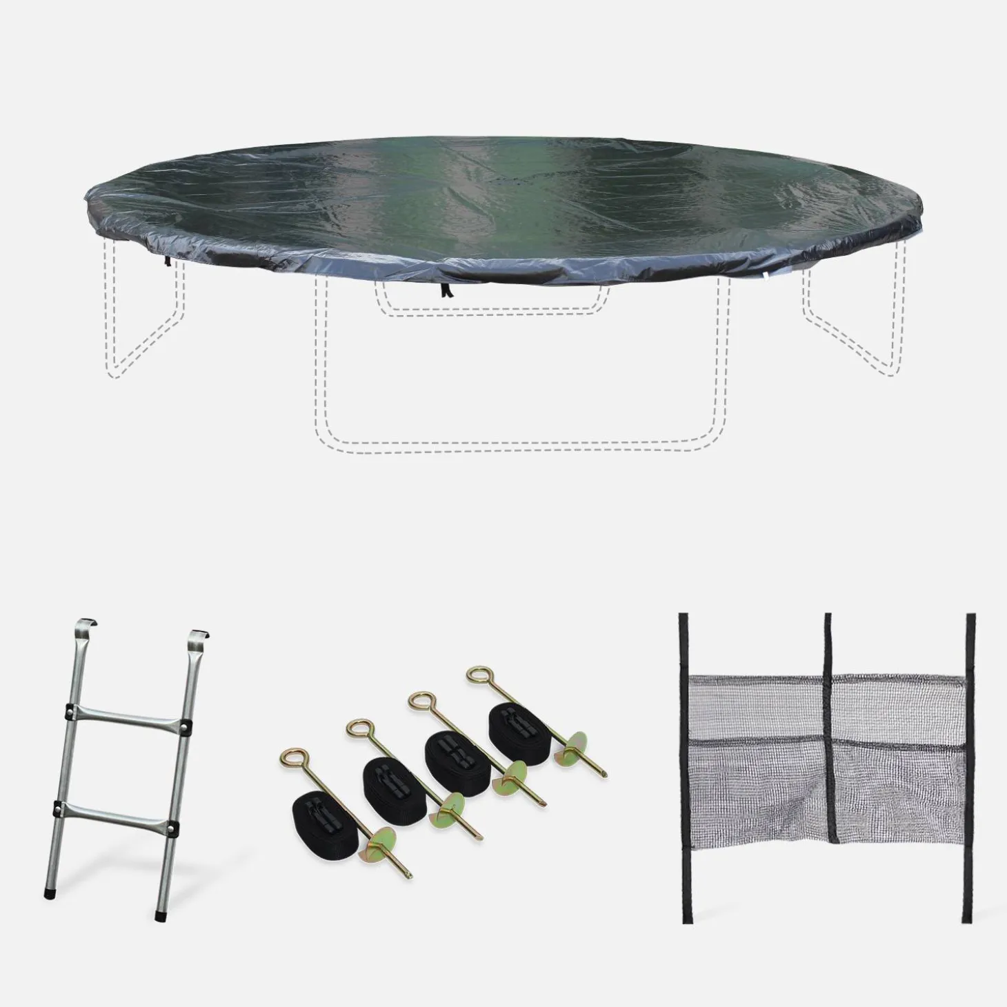 Trampoline accessory kit