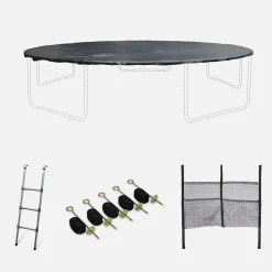 Trampoline accessory kit
