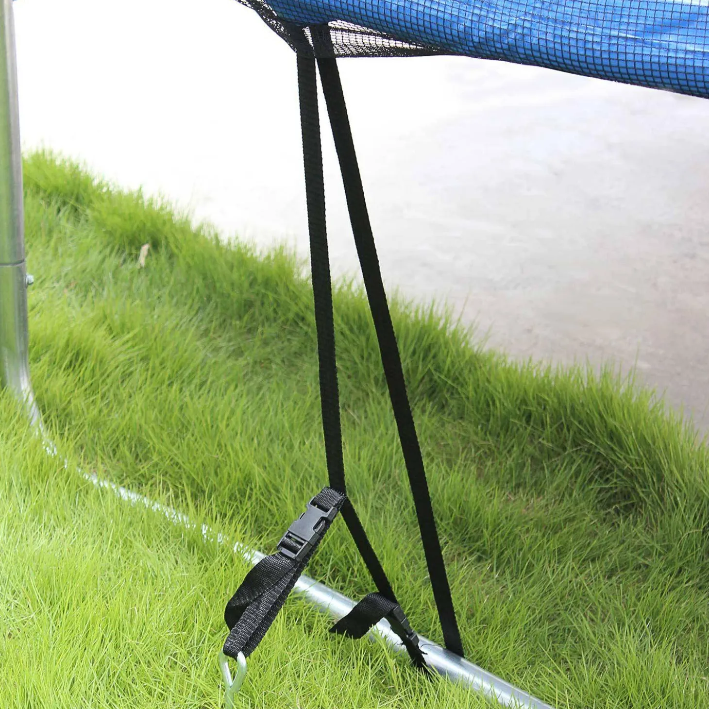 Trampoline anchoring kit