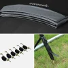 Trampoline 370cm with indoor net and accessories pack