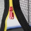 Trampoline safety net