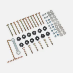 Trampoline screw set