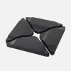 Triangular base for parasol