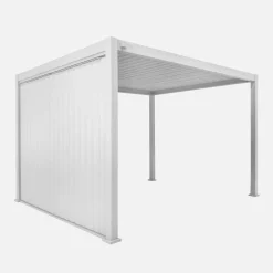 Vertical adjustable louver panel 3m for Triomphe pergola 3x3m V2 4x3m 6x3m