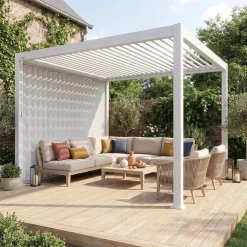 Vertical adjustable louver panel 3m for Triomphe pergola 3x3m V2 4x3m 6x3m