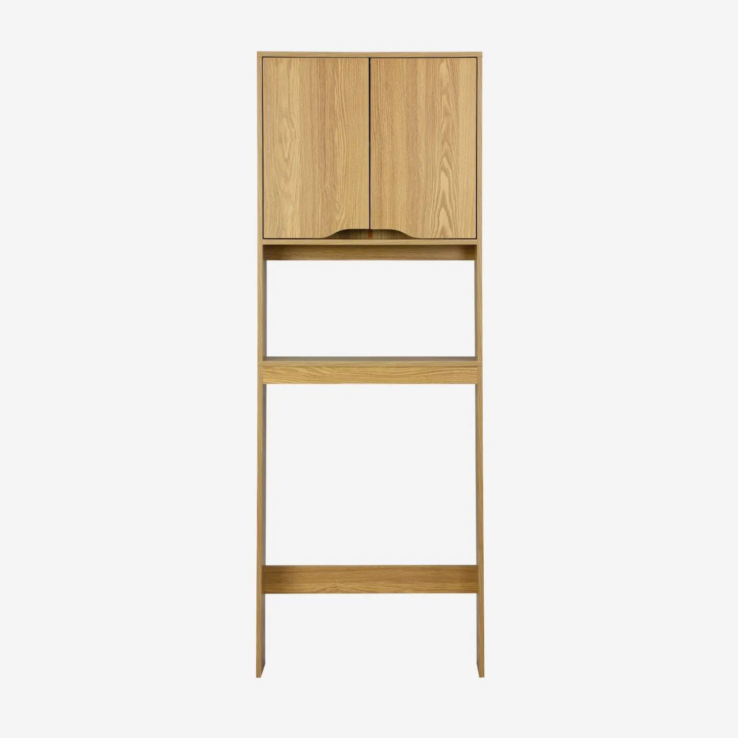 Vintage wooden decor toilet shelf / cabinet
