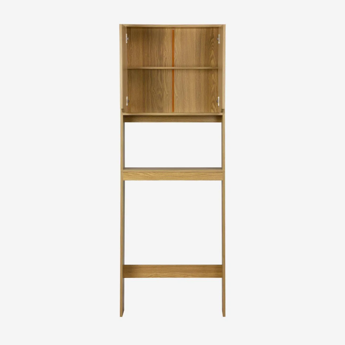 Vintage wooden decor toilet shelf / cabinet