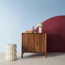 Wood decor buffet 2 doors 80cm