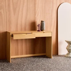 Wood Decor Console 2 Drawers 120 cm