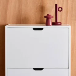 Wood Decor Shoe Cabinet with 3 Drawers