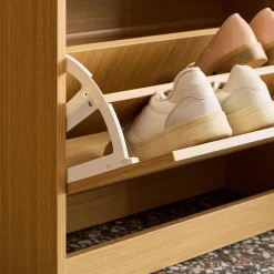 Wood Decor Shoe Cabinet with 3 Drawers