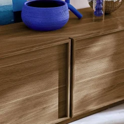 Wood decor TV stand 3 doors 180cm