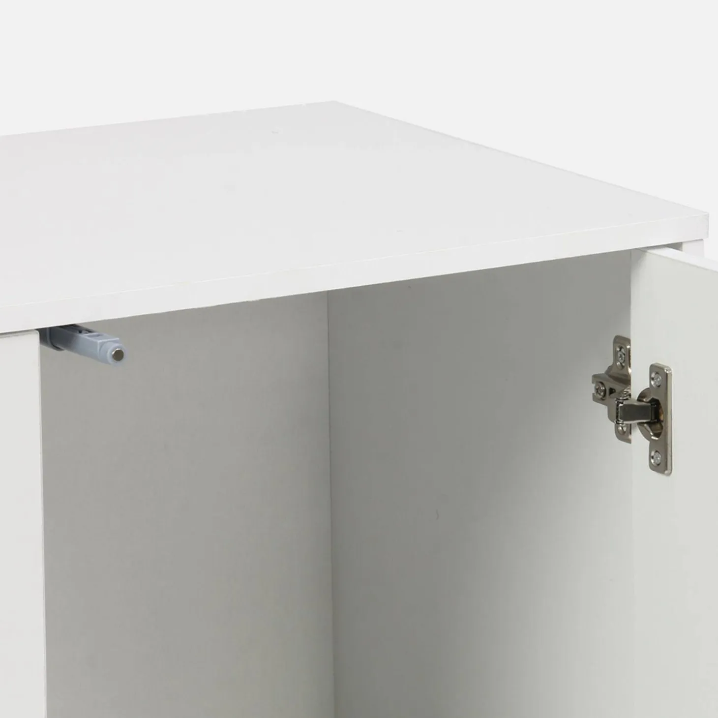 Wood effect storage unit, 2 doors, 70cm