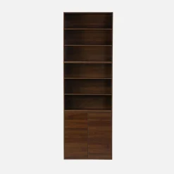 Wood effect storage unit, 2 doors, 70cm