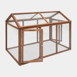 Wooden chicken run for 3 chickens